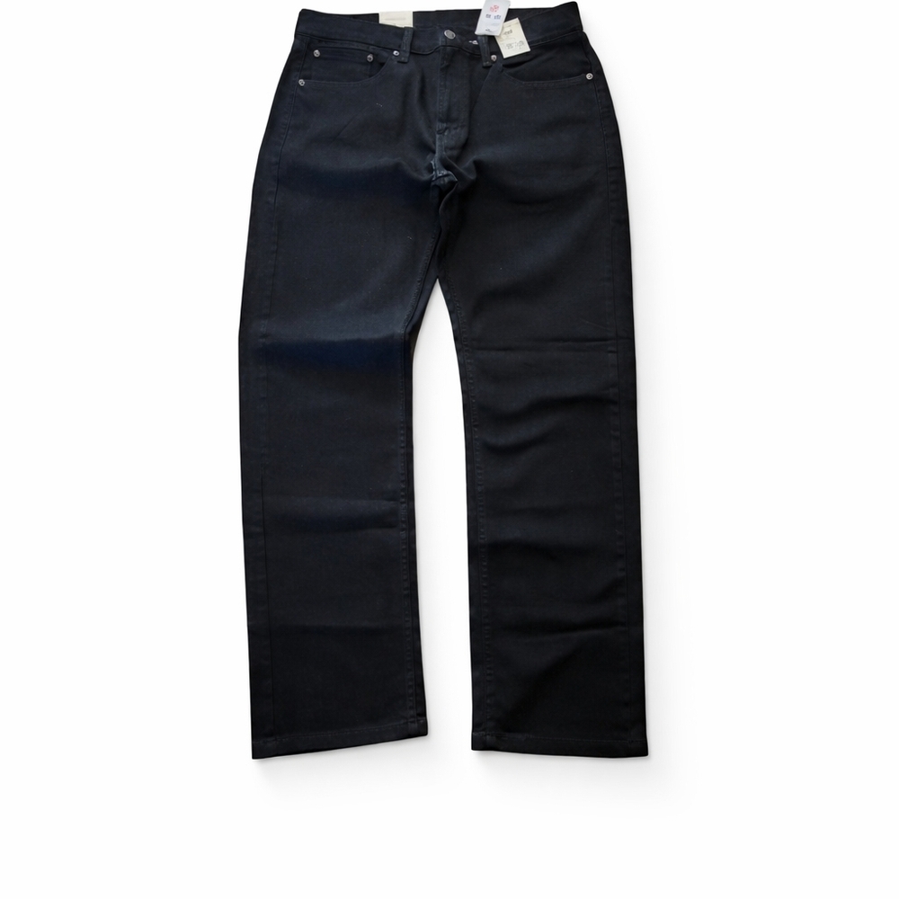 Men's Levi 505 Regular Fit, 5 Pocket, Black Jeans (2) Sizes 33x30 And 33x31 NWT
